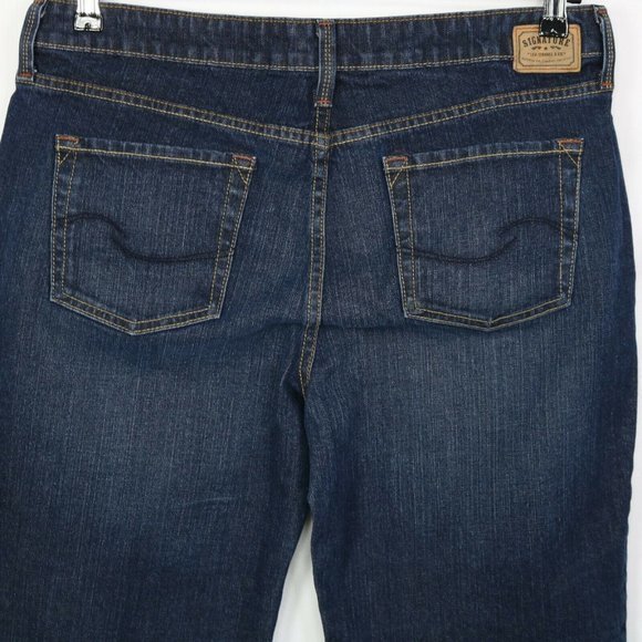 Levi's Signature Low Rise Bootcut Jeans Stretch 14 Short X 28‎ - Picture 5 of 9
